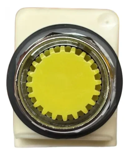 [Imagem BOTÃO 30MM METÁLICO LUMINOSO GUARDA ALTA ALIM 9001K3L40YH13 SCHNEIDER]