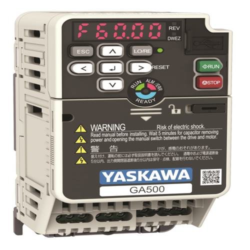 [Imagem do produto INVERSOR DE FREQUÊNCIA TRIFÁSICO 200 VAC 1/4CV 1,9A YASKAWA]