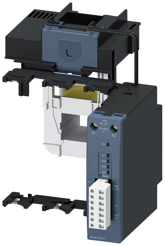 [Imagem BOBINA DE INTERPOLAÇÃO PARA S6 COMANDO CA/CC UC 96-127V ACIONAMENTO: ELETRÔN. 3RT19555PF31 SIEMENS]