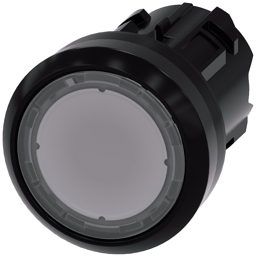 INDICADOR LUMINOSO NO DESIGN COM BOTÃO ILUMINADO 22 MM REDONDO PLÁSTICO T 3SU10010AD700AA0-ZY19 SIEMENS
