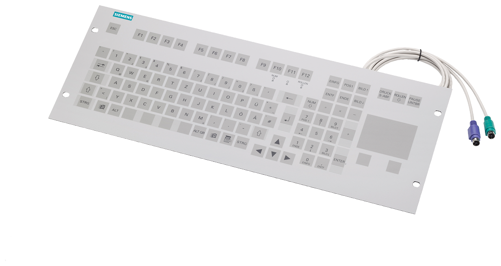 [Imagem TECLADO COM MOUSE ACOPLADO E TECLA DE ME 6GF67103BE SIEMENS]
