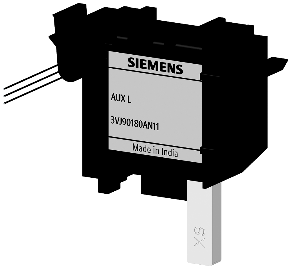 [Imagem CONTATO AUXILIAR 1NAF 5A 3VJ10 3VJ90180AN11 SIEMENS]