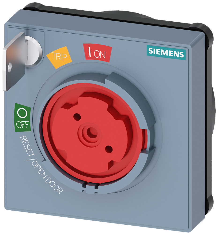 [Imagem do produto FECHADURA DE CILINDRO KABA COM CHAPA PROTETORA, PADRÃO CHAVE NÚMERO 1 ACESSÓRIOS 8UD19000MB01 SIEMENS]