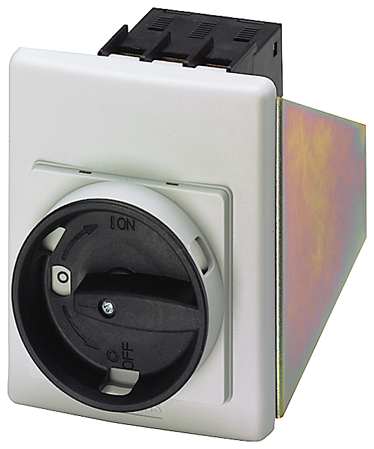 [Imagem PLACA FRONTAL DE MATERIAL ISOLANTE IP55, ACIONAMENTO GIRATÓRIO TAM. S0, S2, S3 3RV19234B SIEMENS]