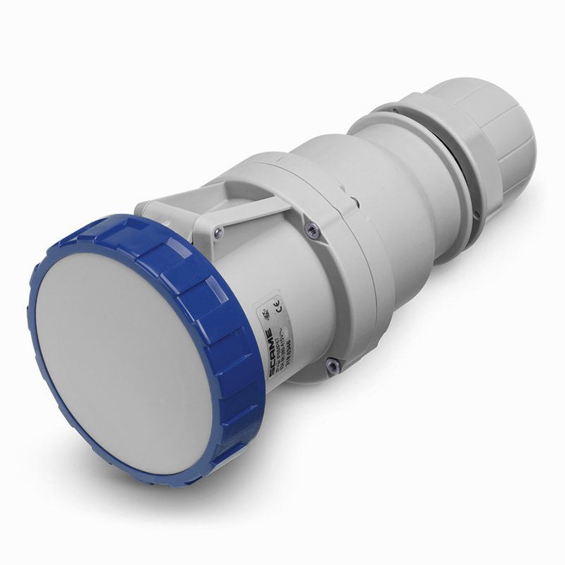 [Imagem TOMADA MÓVEL 125A 3P+E 9H IP66/IP67/IP69 318.12544 SCAME]