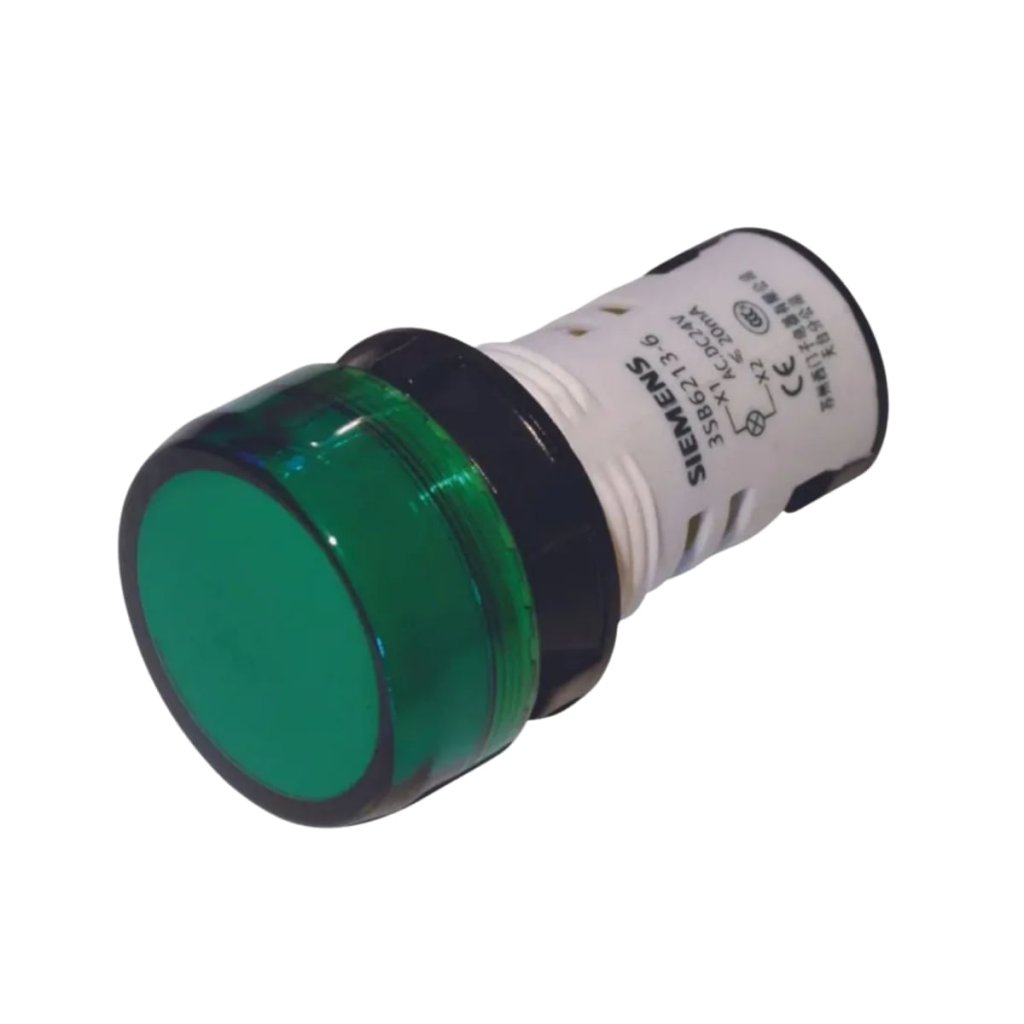 [Imagem do produto SINALEIRO MONOBLOCO PLA 220VCA VD 3SB72166AA401AA0 SIEMENS]