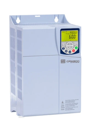 [Imagem INVERSOR DE FREQUÊNCIA TRIFÁSICO 9,2KW 33A 200/240V 50/60HZ CFW500D33P0T2DB20G2 15576432 WEG]