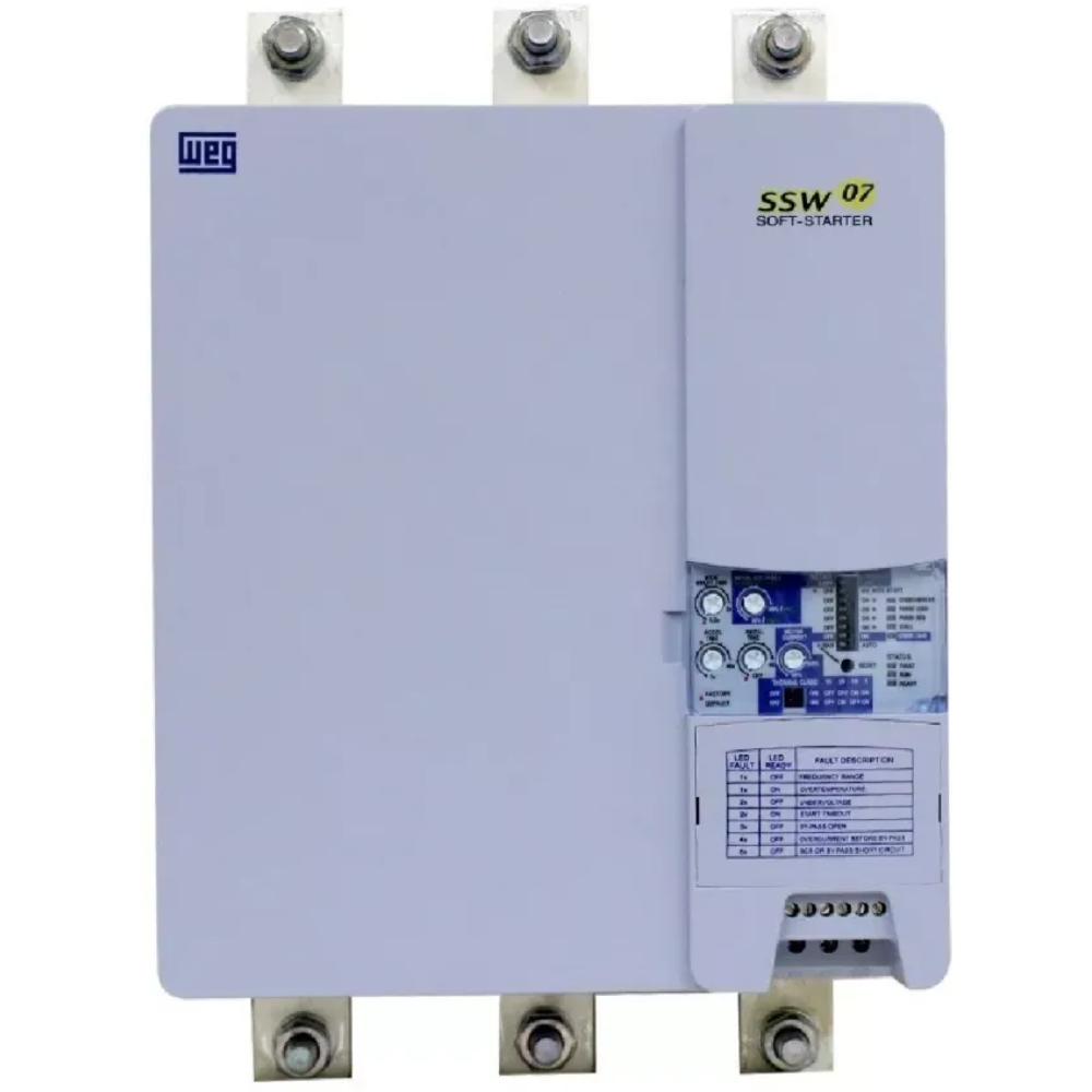 CHAVE DE PARTIDA SUAVE TRIFÁSICO 184KW 365A 208/240VCA 50/60HZ SSW070365T5SH2Z 11043369 WEG CHAVE-DE-PARTIDA-SUAVE-TRIFÁSICO-184KW-365A-208_240VCA-50_60HZ-SSW070365T5SH2Z-11043369.png