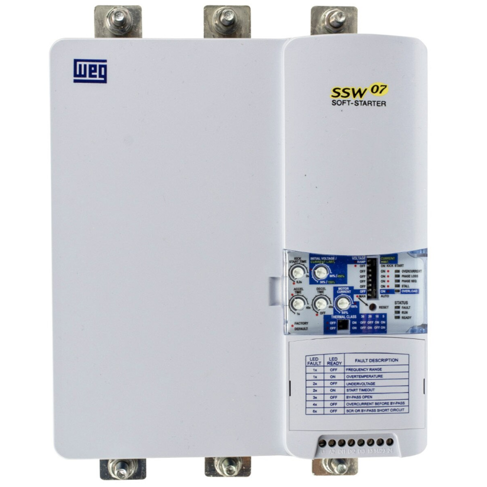 CHAVE DE PARTIDA TRIFÁSICO 412A 220/575V 50/60HZ SSW070412T5SH1Z 11043370 WEG CHAVE-DE-PARTIDA-TRIFÁSICO-412A-220-575V-50-60HZ-SSW070412T5SH1Z-11043370.png
