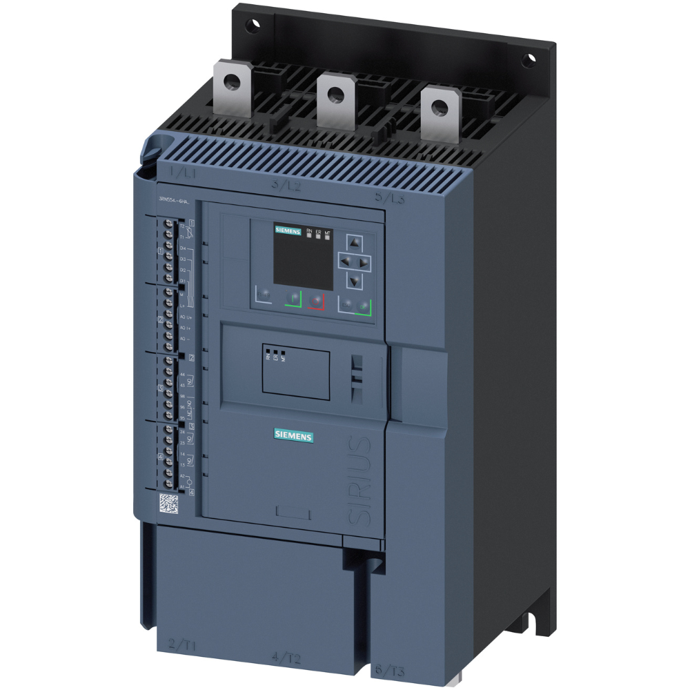 [Imagem CHAVE DE PARTIDA TRIFÁSICO 250KW 470A 200/480V 50/60HZ 3RW55476HA14 SIEMENS]