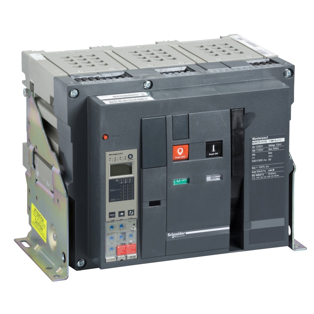 [Imagem do produto DISJUNTOR TRIPOLAR NW4000H1 MICROLOGIC2.0E FIX  CD058 SCHNEIDER]