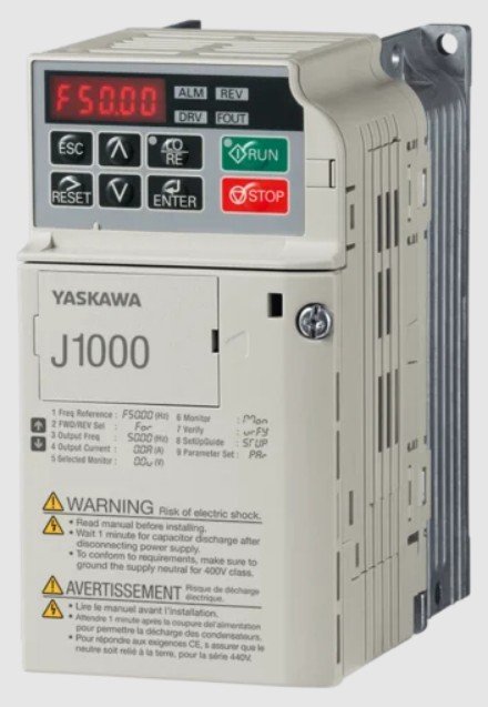 [Imagem INVERSOR DE FREQUÊNCIA TRIFÁSICO 11KW 29A 380/480V 50/60HZ CIMRLB4A0024FAB YASKAWA]