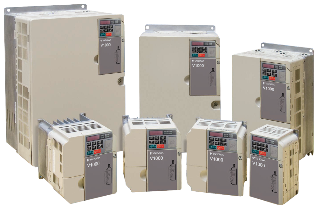 [Imagem do produto INVERSOR DE FREQUÊNCIA TRIFÁSICO 11/7,5KW 24.0/20.0A 380/480V 50/60HZ CIMRVB4X0023FBA8101 YASKAWA]