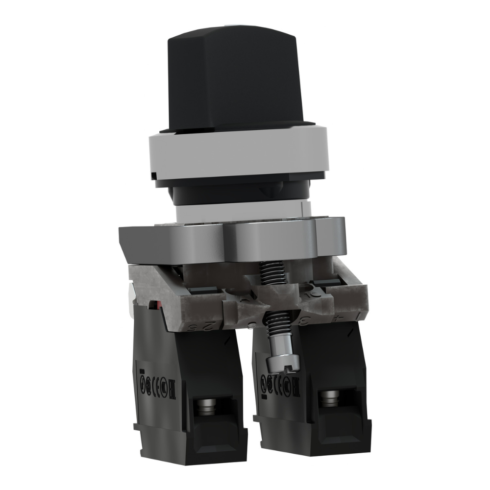 COMUTADOR METÁLICO Ø22MM 2 POSIÇÕES FIXAS MANOPLA CURTA NA+NF XB4BD25 SCHNEIDER COMUTADOR-METALICO-22MM-2-POSICOES-FIXAS-MANOPLA-CURTA-NA-NF-XB4BD25-SCHNEIDER (2).png