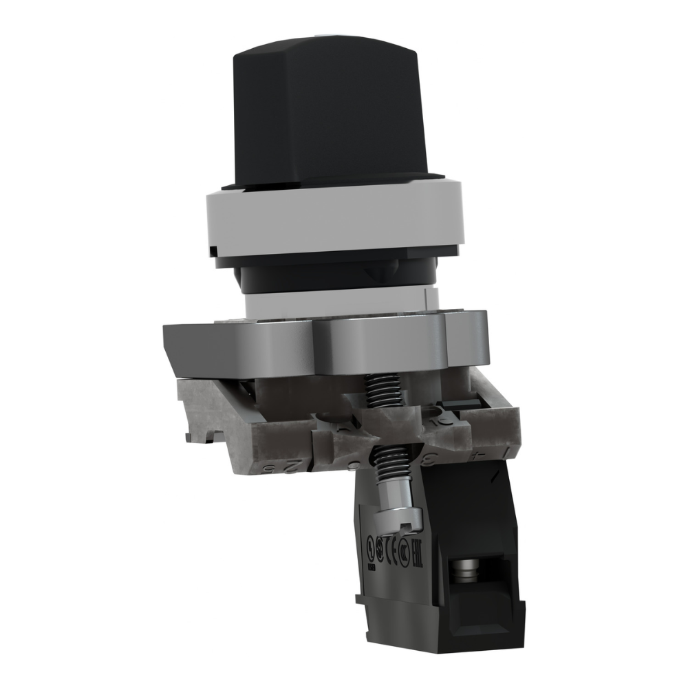COMUTADOR METÁLICO Ø22MM 2 POSIÇÕES FIXAS MANOPLA CURTA NA XB4BD21 SCHNEIDER COMUTADOR-METALICO-22MM-2-POSICOES-FIXAS-MANOPLA-CURTA-NA-XB4BD21-SCHNEIDER (2).png