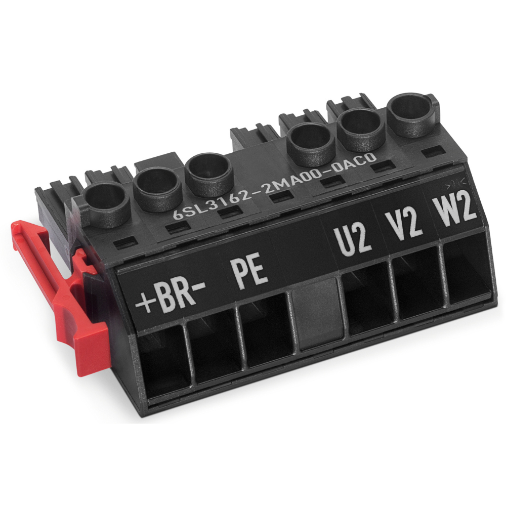[Imagem CONECTOR DE FORÇA TERMINAL TIPO PARAFUSO 6SL31622MA000AC0 SIEMENS]