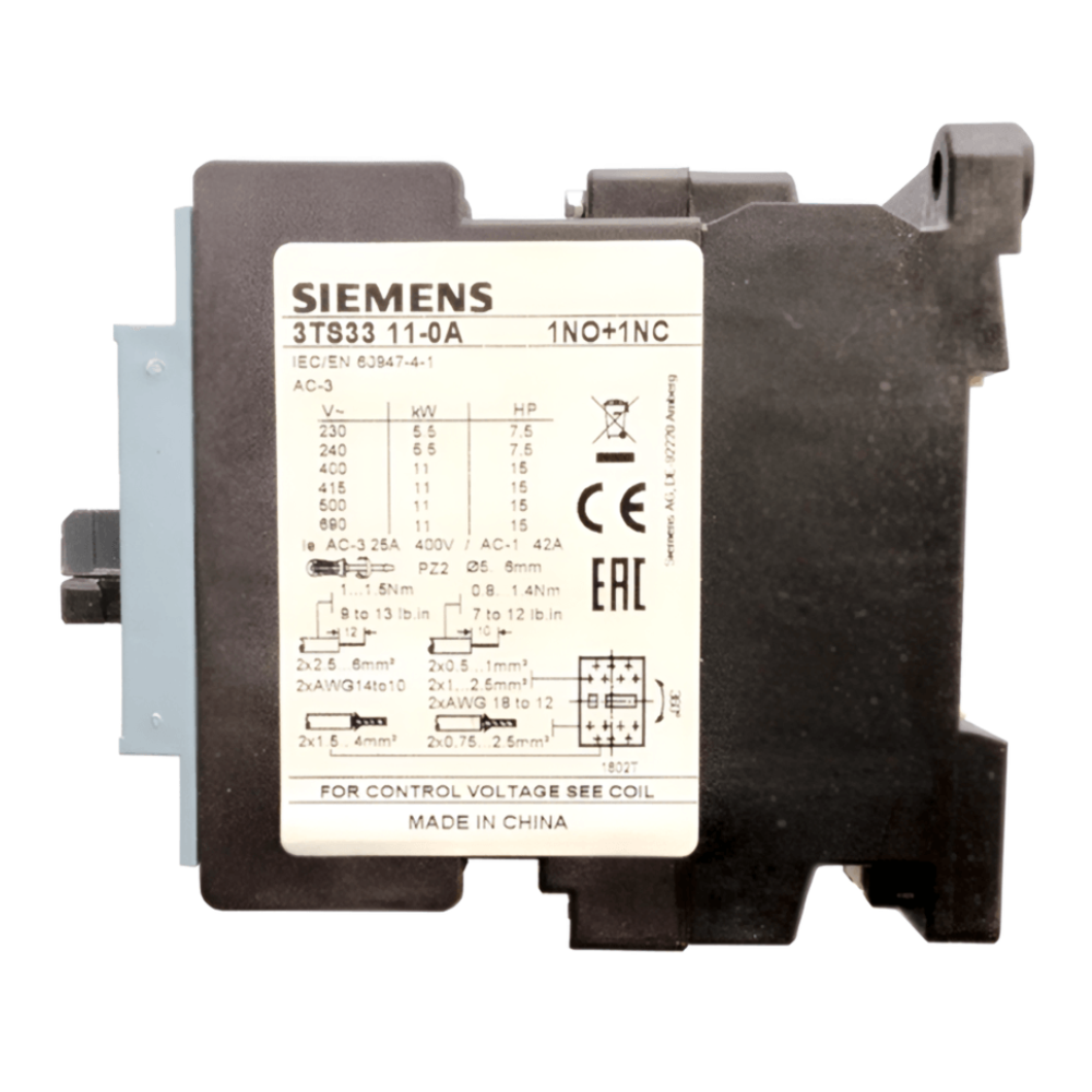CONTATOR 25A 220V 50/60HZ 1NA1NF 3TS33110AN2 SIEMENS CONTATOR-25A-220V-50-60HZ-1NA1NF-3TS33110AN2-SIEMENS (3).png