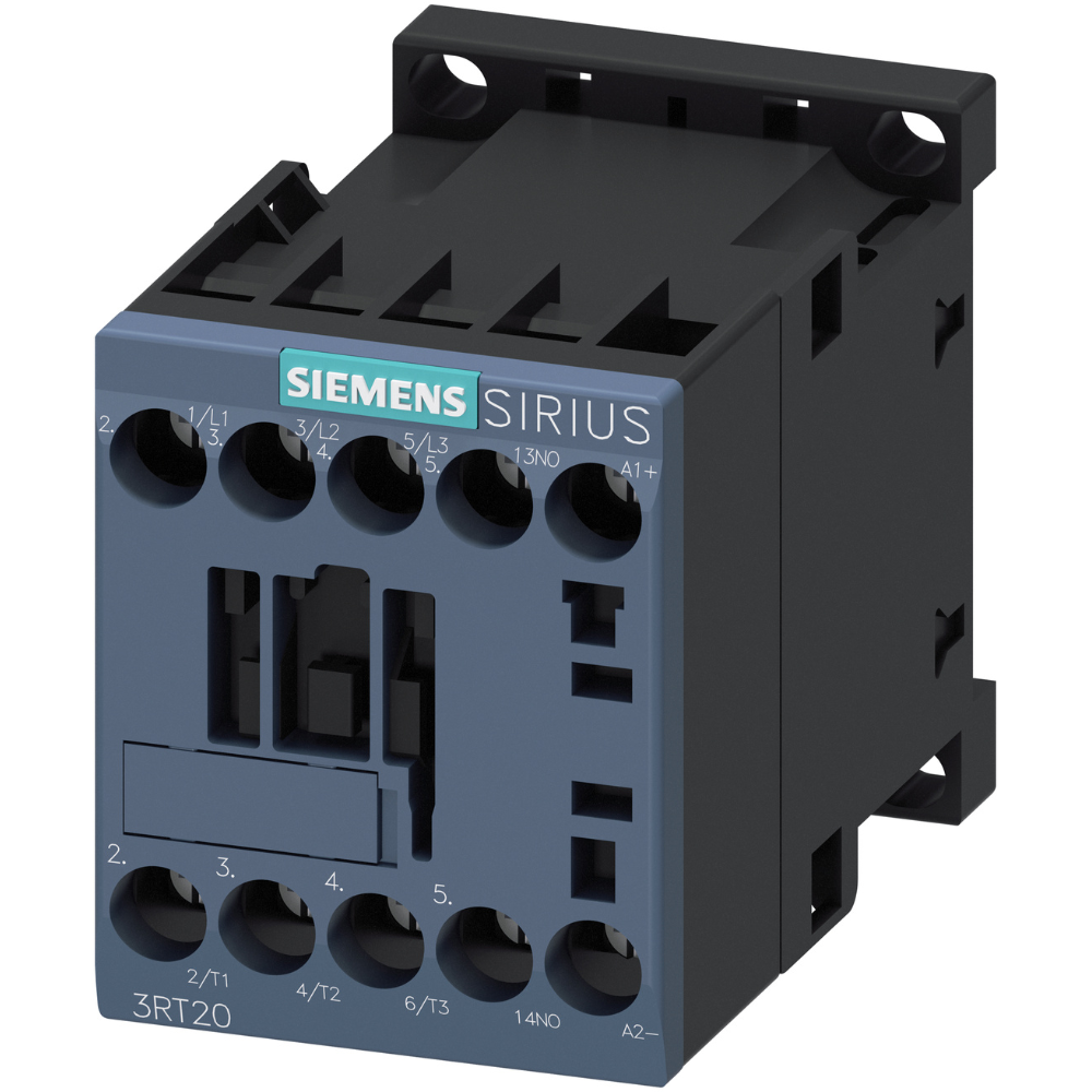 [Imagem CONTATOR TRIPOLAR 12A 24VCC 60HZ 1NA 3RT20171BB41 SIEMENS]