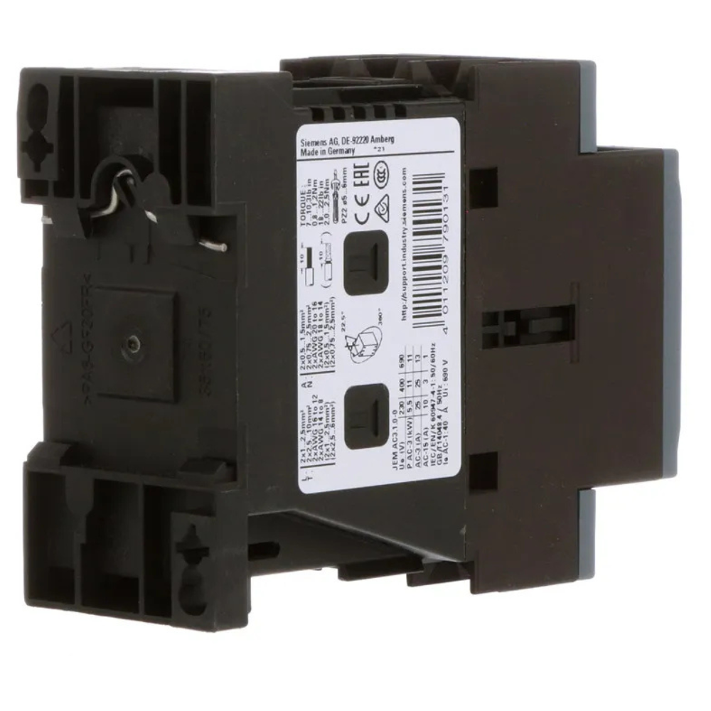 CONTATOR TRIPOLAR 25A 24VCC 1NA+1NF 50/60HZ 3RT20261BB40 SIEMENS CONTATOR-TRIPOLAR-25A-24VCC-1NA-1NF-50-60HZ-3RT20261BB40-SIEMENS-5.png