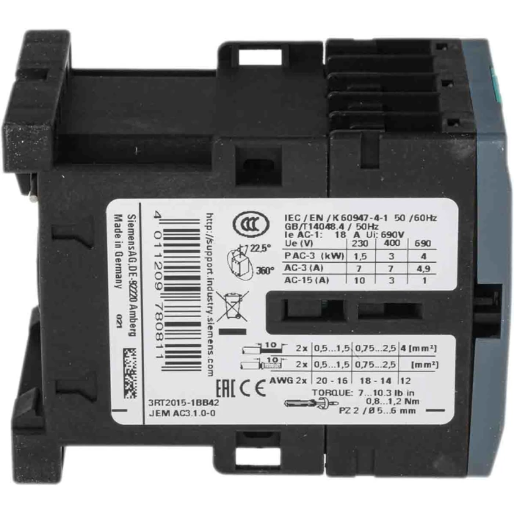 CONTATOR TRIPOLAR 7A 24VCC 60HZ 1 CONTATO NA 3RT20151BB41 SIEMENS CONTATOR-TRIPOLAR-7A-24VCC-60HZ-1-CONTATO-NA-3RT2015-1BB41-SIEMENS-5.png
