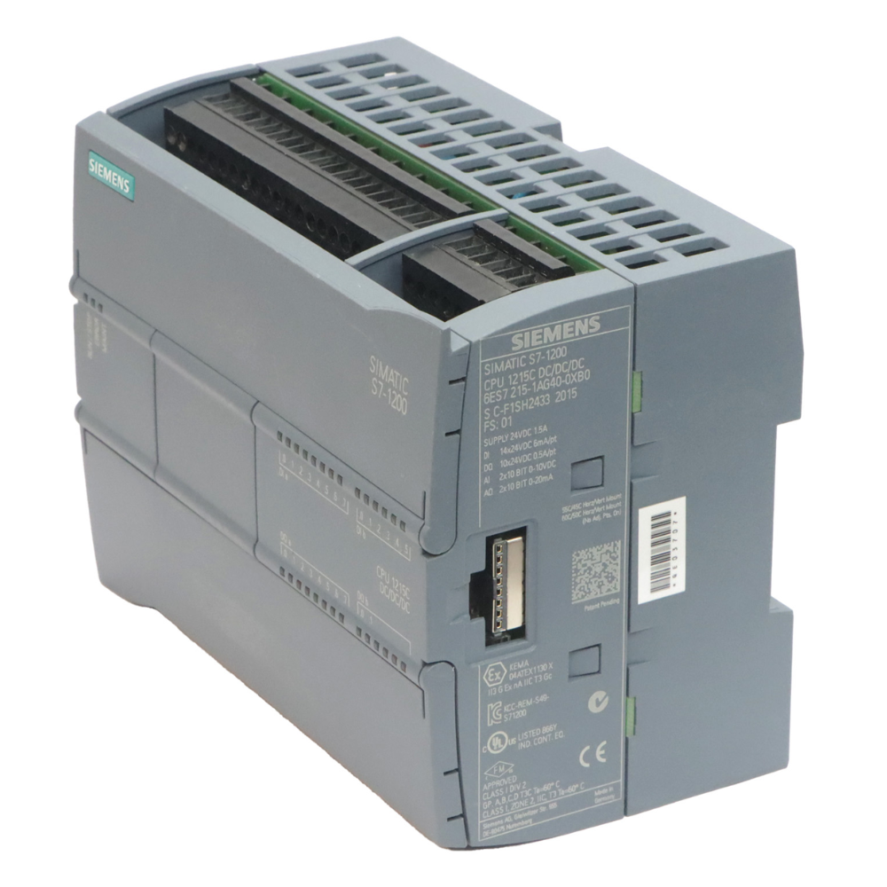 CPU COMPACTA 200KB 14 DI 10 DO 2 AI 2 AO SIMATIC S7-1200 6ES72151AG400XB0 SIEMENS CPU-COMPACTA-200KB-14-DI-10-DO-2-AI-2-AO-SIMATIC-S7-1200-6ES72151AG400XB0-SIEMENS.png