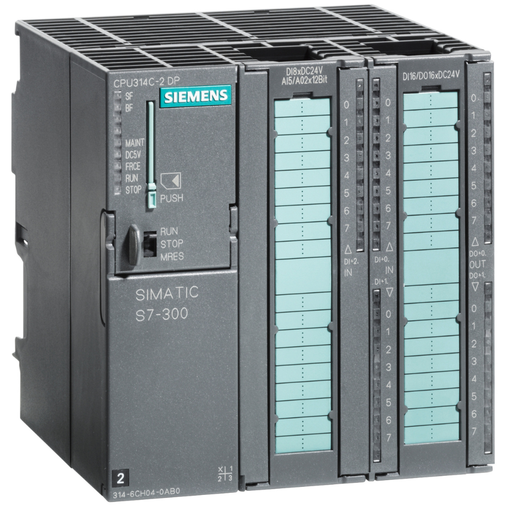 [Imagem CPU COMPACTA 314C-2 MPI 60KHZ 24VCC 192KB SIMATIC S7-300 6ES73146CH040AB0 SIEMENS]