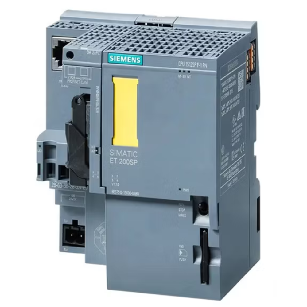 [Imagem CPU COMPACTA S7-1500 1512SP F-1 PN PARA ET200SP MEMÓRIA 300KB PROGRAMA 1MB DADOS PROFINET SIMATIC DP 6ES75121SK010AB0 SIEMENS]