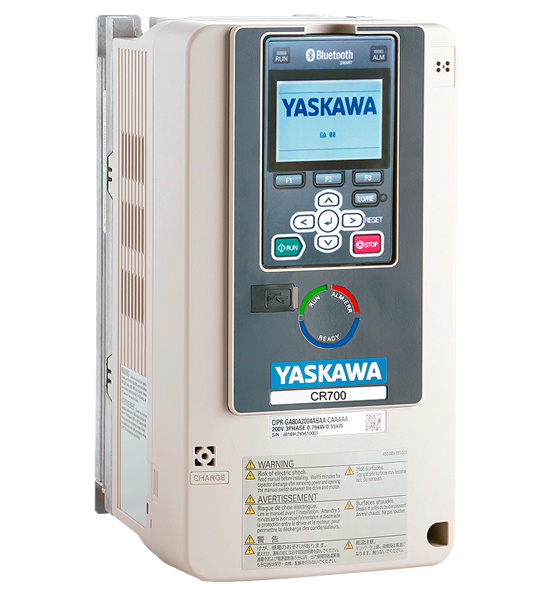 [Imagem INVERSOR DE FREQUÊNCIA 45KW 91A 3890/480V CR700 CR70U4091ABMYB YASKAWA]