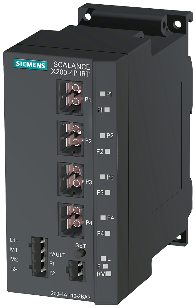 SWITCH SCALANCE X200-4P IRT 6GK52004AH102BA3 SIEMENS