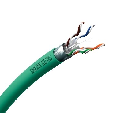 [Imagem do produto CABO LAN FUTP 4P CAT6A 500MHZ LSZH 500M VDICD13X218 SCHNEIDER]