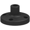 [Imagem BASE PLÁSTICA PARA COLUNA LUMINOSA 70MM PRETA 8WD43080DB SIEMENS]