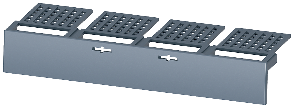 COBERTURA DE TERMINAIS DE 4 POLOS 1 PEÇA ACESSÓRIOS PARA: 3VA1 250 3VA92110WD40 SIEMENS