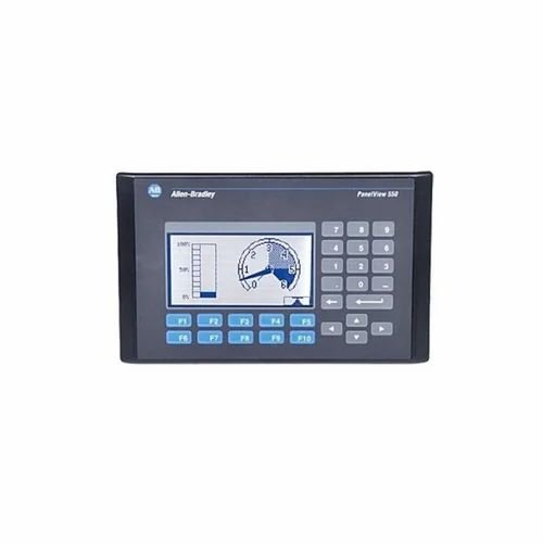 [Imagem IHM 5" PADRÃO MONOCROMATICO TECLADO 120/240V CA RS232 2711K5A5 ROCKWELL ALLEN BRADLEY]