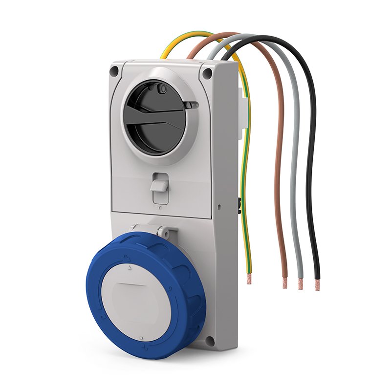 [Imagem do produto TOMADA DE EMBUTIR COM  FUS.3P+T 16A 9H 408.1674 SCAME]