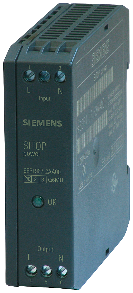 [Imagem SITOP LIMITADOR CORRENTE INRUSH 6EP19672AA00 SIEMENS]
