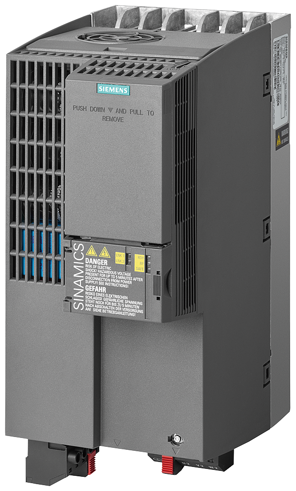 [Imagem INVERSOR DE FREQUÊNCIA TRIFÁSICO G120C 18,5KW 37A 380/480V 47/63HZ PROFINET-PN SINAMICS G120C 6SL32101KE238UF1 SIEMENS]