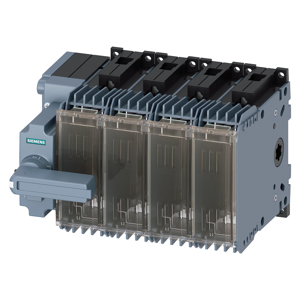 [Imagem CHAVE SECCIONADORA COM FUSÍVEL E MANOPLA 4 PÓLOS 63A 3KF14062LB11 SIEMENS]