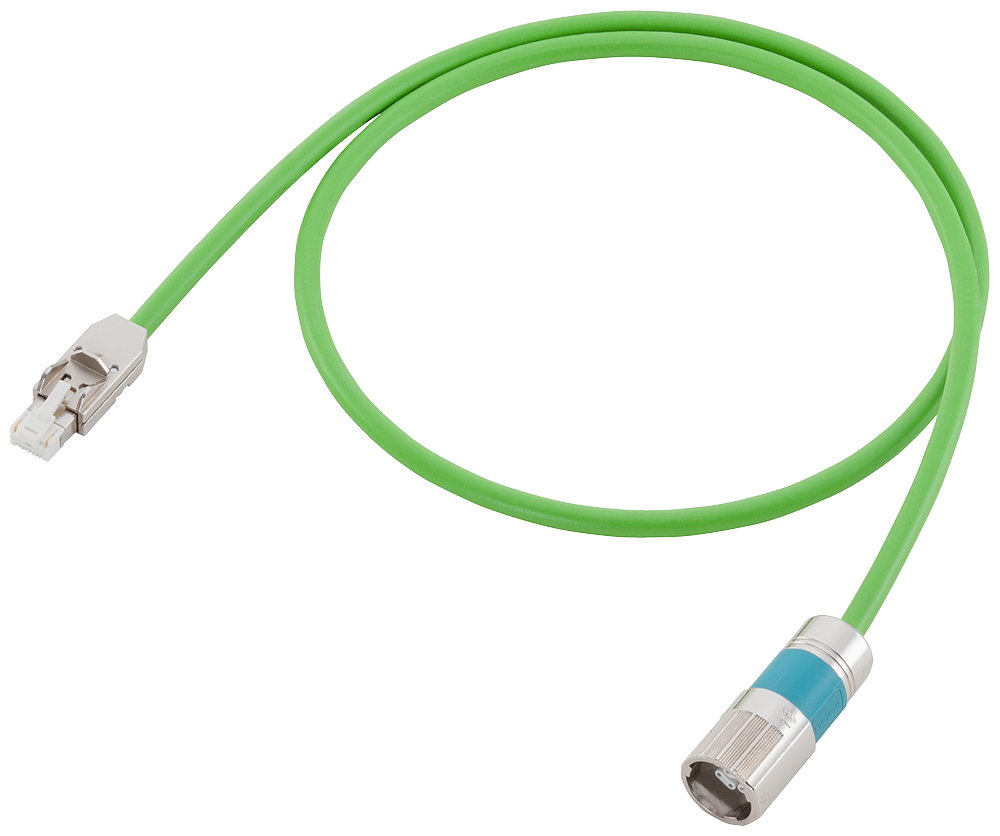 [Imagem CABO SINAL 10M COM CONECTORES RJ45 6FX50022DC401BA0 SIEMENS]