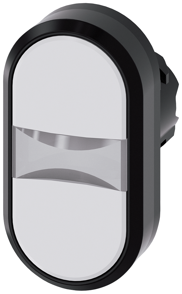 [Imagem do produto FRONT BOTAO DUPL PLAS 22MM BR 3SU10003AB660AA0 SIEMENS]