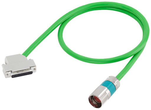 [Imagem CABO SINAL 7M COM CONECTORES 6FX80022EQ101AH0 SIEMENS]