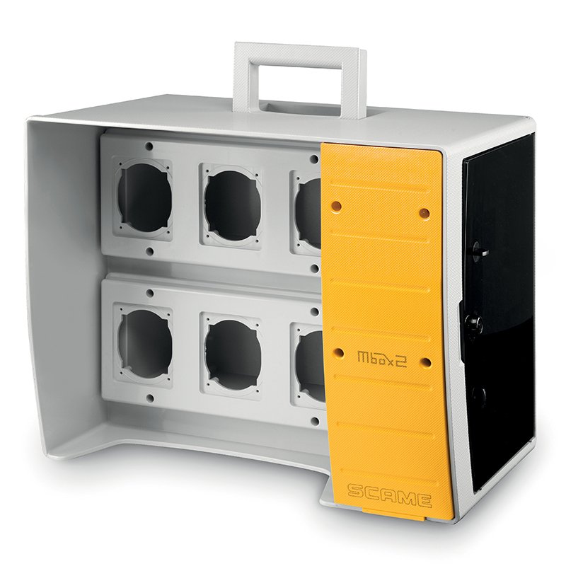 [Imagem PAINEL MBOX2 COM LUZ - 6 EUREKA 656.0026-000L SCAME]