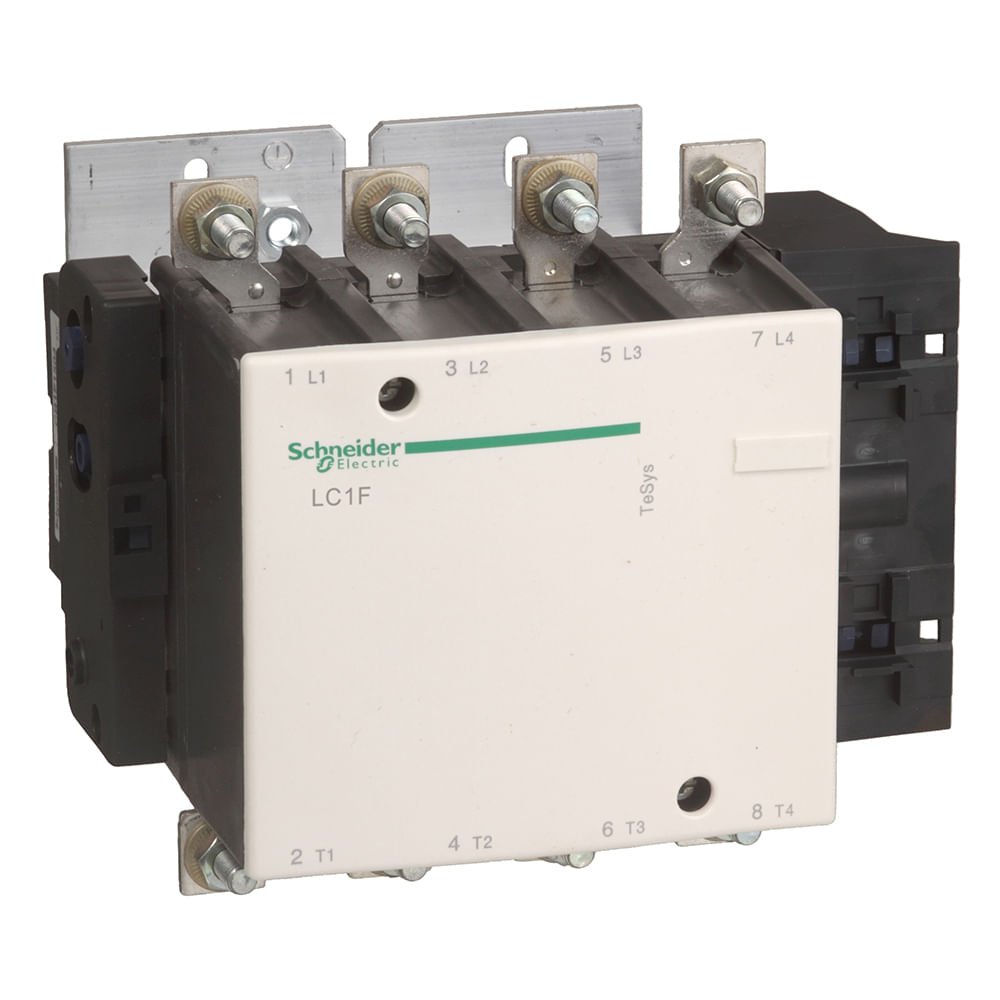 [Imagem CONTATOR TETRAPOLAR TESYS F 265A 220VCA 50/60HZ LC1F2654M7 SCHNEIDER]