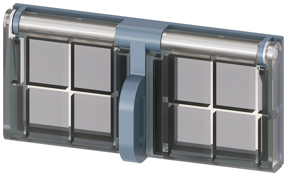 [Imagem CONJUNTO DE TRAVAMENTO PARA LIGAR E/OU DESLIGAR MECÂNICO, FECHADURA EM ARCO 3 3VW90110BA22 SIEMENS]