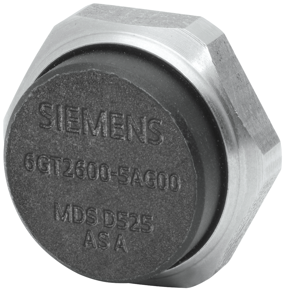TRANSPONDER MDS D525 PARAFUS. M6 RF200/RF300 GEN2 ISO 15693 8192 BYTES FRAM 6GT26005AG00 SIEMENS