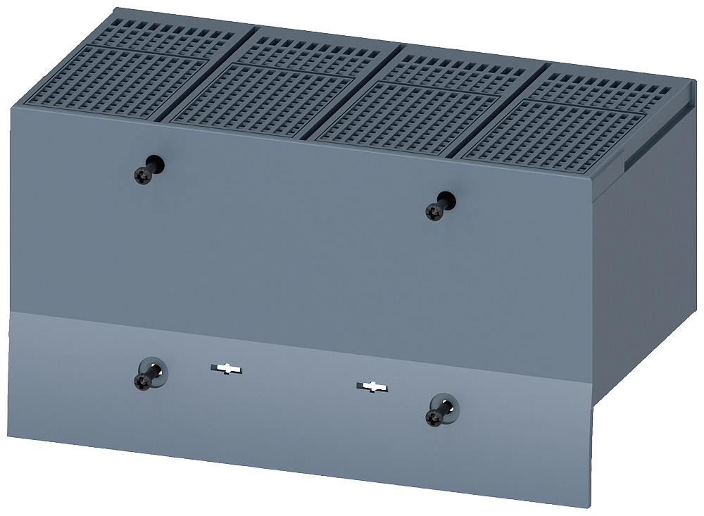 [Imagem COBERTURA DE TERMINAIS PROLONGADA DE 4 POLOS 1 PEÇA ACESSÓRIOS PARA: 3VA1 400 3VA94810WF40 SIEMENS]