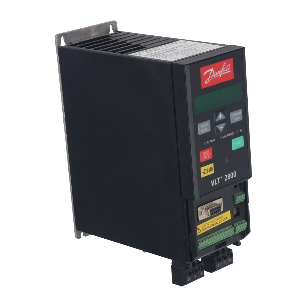 INVERSOR DE FREQUÊNCIA TRIFÁSICO 0,75KW 1,9A 380/480V 50/60HZ 195N1017 DANFOSS