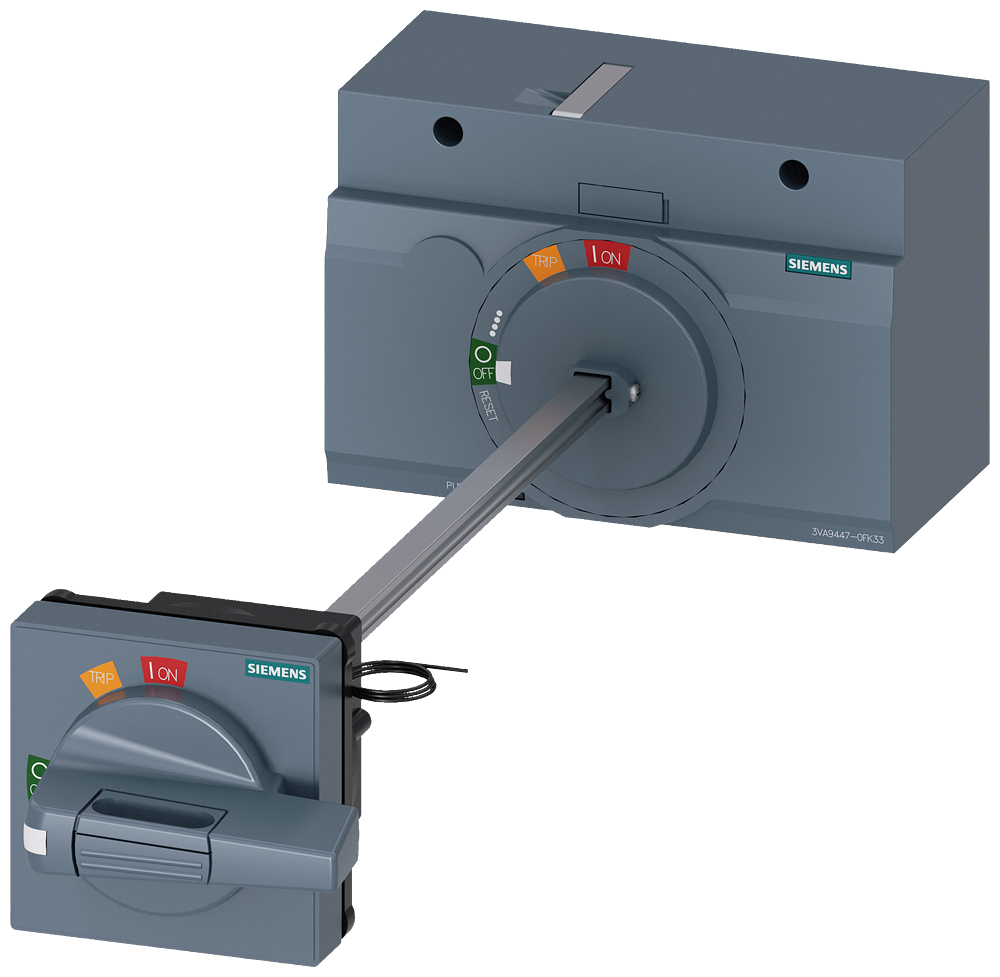 ACIONAMENTO GIRATÓRIO DO ACOPLAMENTO DA PORTA PADRÃO NEMA TYPE 1 3R 12 4/4 3VA94470FK33 SIEMENS