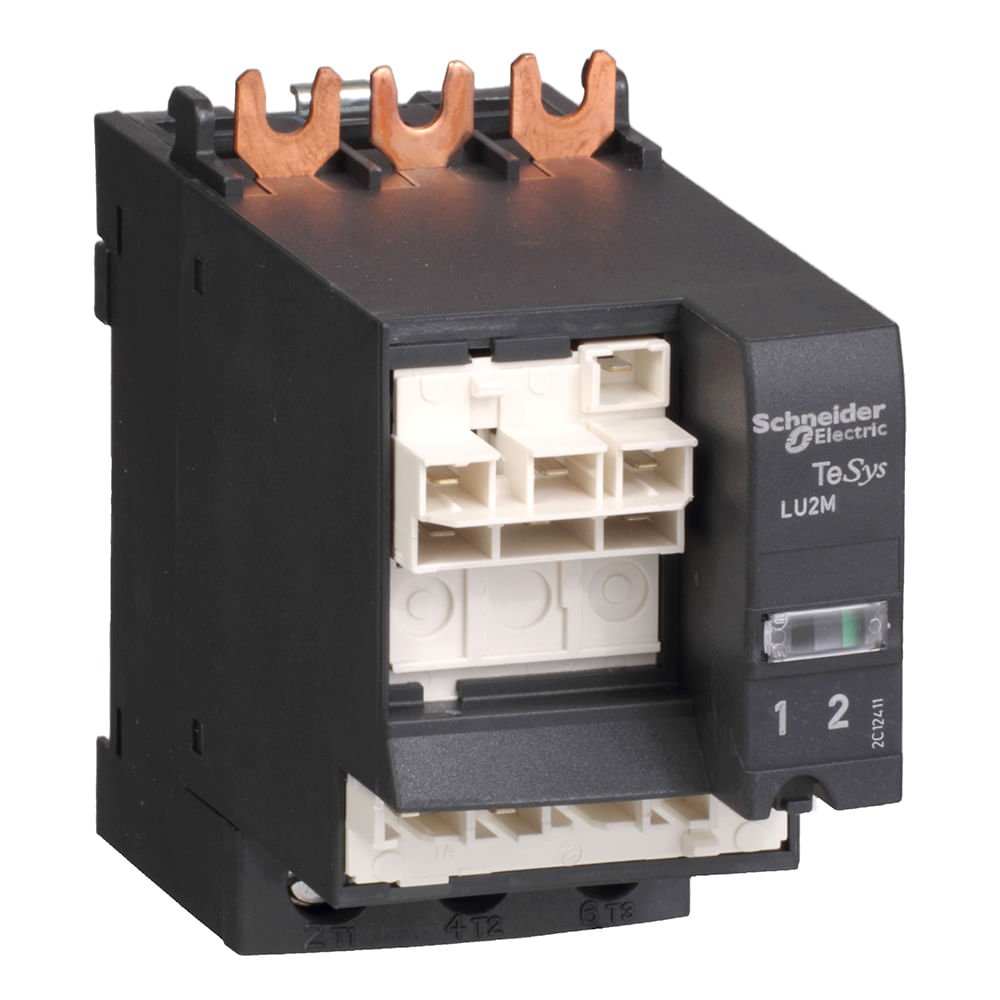 [Imagem MODULO REVERSOR SEM TERMINAL MONTAGEM DIRETA 32A 24VCC TESYS U LU2MB0BL SCHNEIDER]