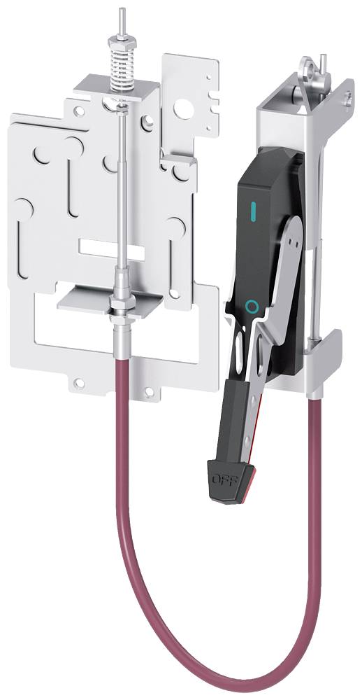 UNIDADE DE COMANDO COM CABO BOWDEN MAX-FLEX CONJUNTO DE MONTAGEM COMPLETO MA 3VA94770CK12 SIEMENS