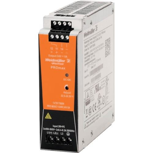 [Imagem do produto FONTE DE ALIMENTAÇÃO 0,3A 24V PROMAX3120W24V5A WEIDMULLER]